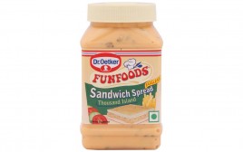 Dr. Oetker Fun foods Sandwich Spread Thousand Island (Eggless)  Plastic Jar  300 grams